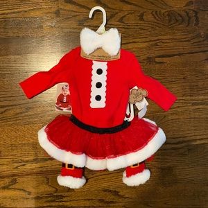 Baby Essentials 4 Piece Dress Me Up Santa Set